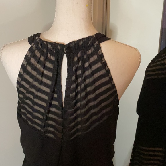 London Times Floor Length Black Dress, Size 10 - Picture 6 of 9